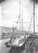 La Belle-Poule &agrave; F&eacute;camp pendant son armement